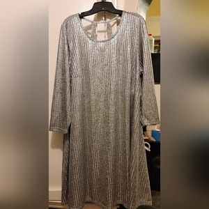 Silver dress